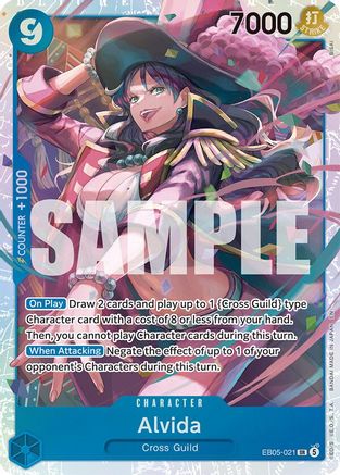Image of Alvida (EB05-021) - Extra Booster: One Piece Heroine's Edition Vol. 2 Foil