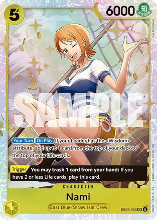 Image of Nami (EB05-055) - Extra Booster: One Piece Heroine's Edition Vol. 2 Foil