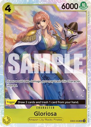 Image of Gloriosa (EB05-052) - Extra Booster: One Piece Heroine's Edition Vol. 2 Foil