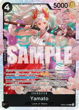 Image of Yamato (EB05-046) - Extra Booster: One Piece Heroine's Edition Vol. 2 Foil