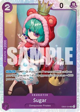 Image of Sugar (EB05-034) - Extra Booster: One Piece Heroine's Edition Vol. 2 Foil