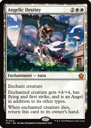 Image of Angelic Destiny (FDC-014) - Commander: Foundations