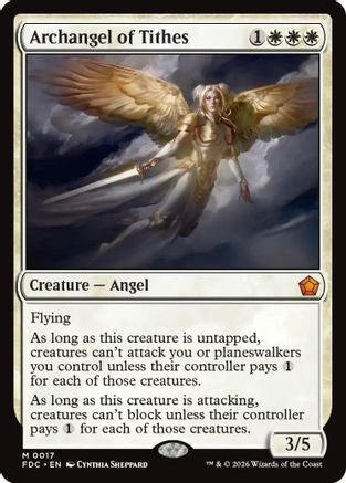 Image of Archangel of Tithes (FDC-017) - Commander: Foundations