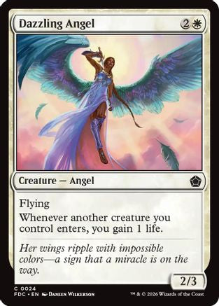 Image of Dazzling Angel (FDC-024) - Commander: Foundations