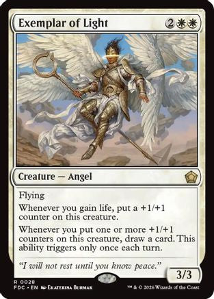 Image of Exemplar of Light (FDC-028) - Commander: Foundations
