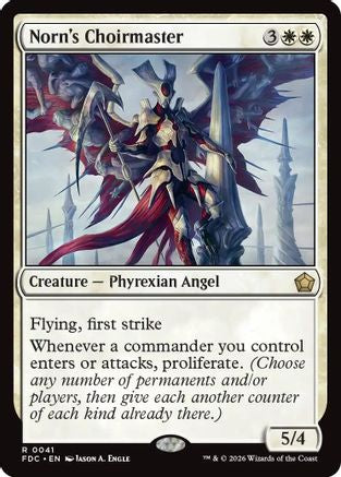 Image of Norn's Choirmaster (FDC-041) - Commander: Foundations