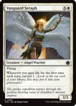 Image of Vanguard Seraph (FDC-056) - Commander: Foundations