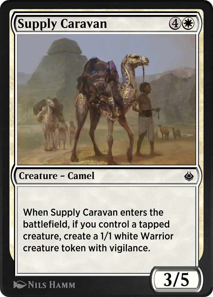 Image of Supply Caravan (AKR-039) - Amonkhet Remastered