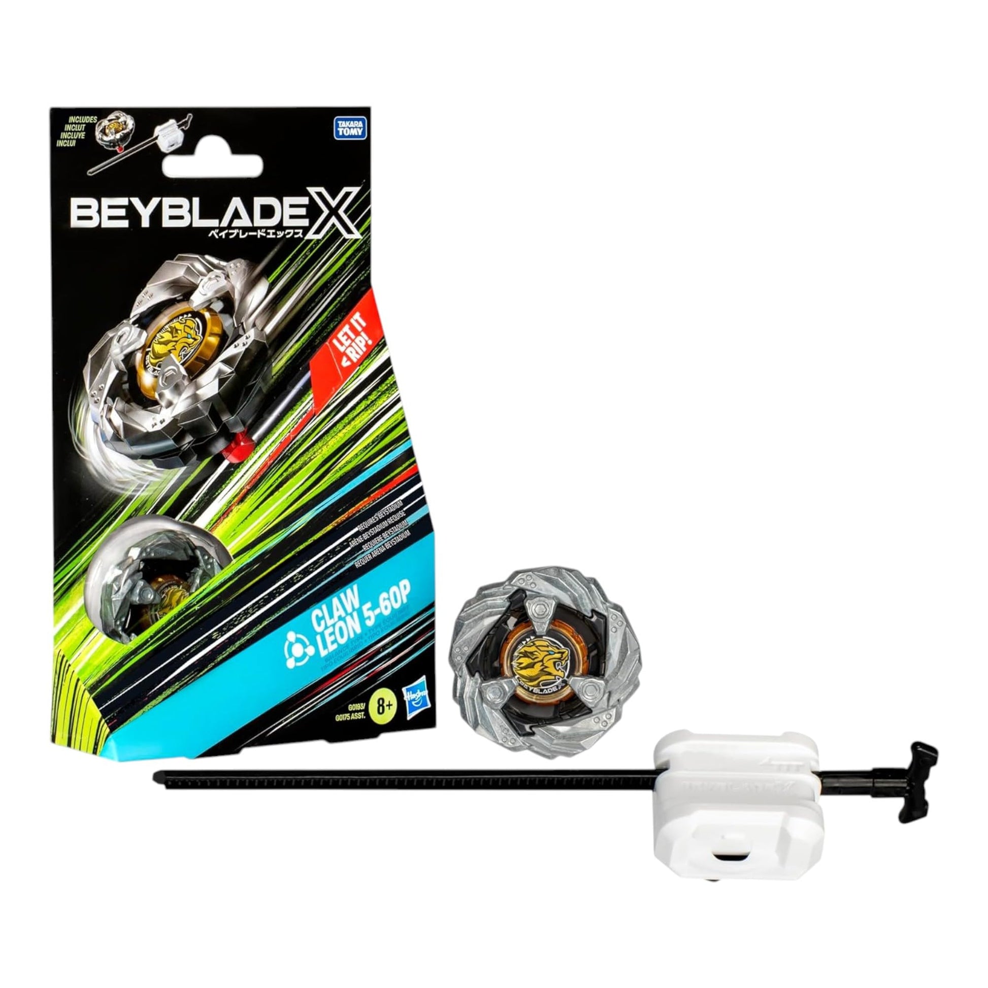 Hasbro Beyblade X Claw Leon 5-60P Starter Pack Set