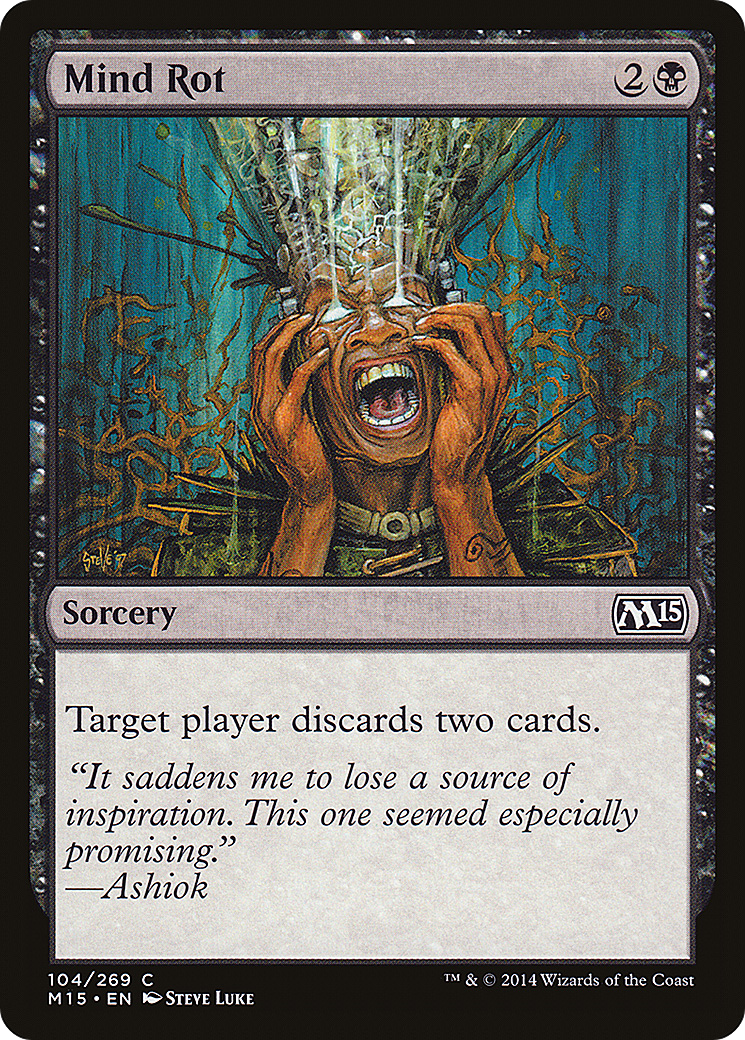 Image of Mind Rot (M15-104) - Magic 2015 Foil