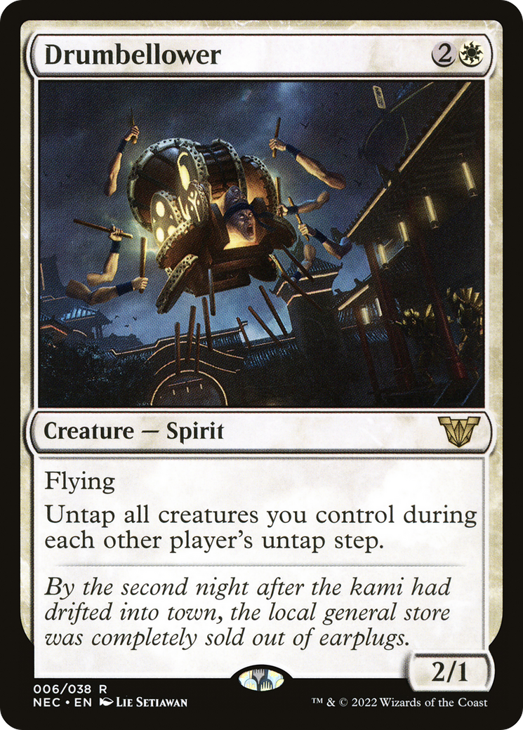 Image of Drumbellower (NEC-006) - Neon Dynasty Commander