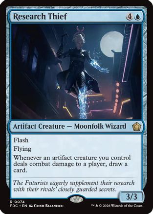 Image of Research Thief (FDC-074) - Commander: Foundations
