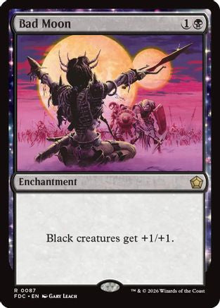 Image of Bad Moon (FDC-087) - Commander: Foundations