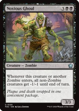 Image of Noxious Ghoul (FDC-120) - Commander: Foundations