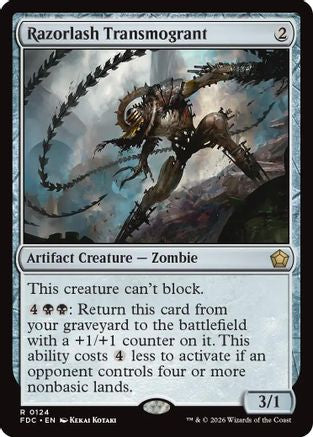 Image of Razorlash Transmogrant (FDC-124) - Commander: Foundations