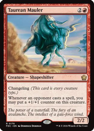 Image of Taurean Mauler (FDC-178) - Commander: Foundations