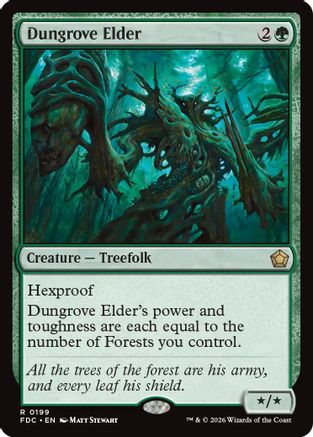 Image of Dungrove Elder (FDC-199) - Commander: Foundations