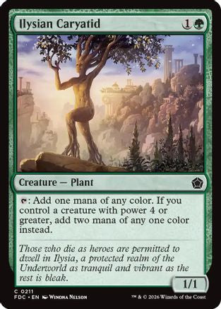 Image of Ilysian Caryatid (FDC-211) - Commander: Foundations