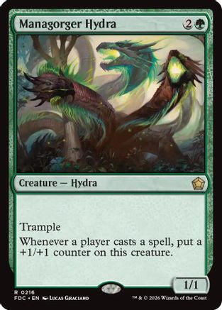 Image of Managorger Hydra (FDC-216) - Commander: Foundations