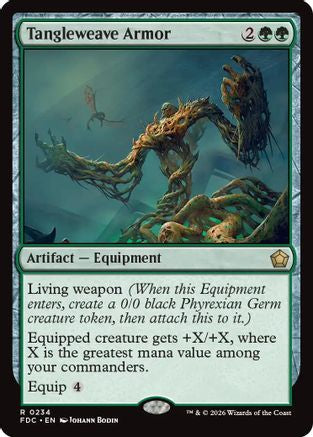 Image of Tangleweave Armor (FDC-234) - Commander: Foundations