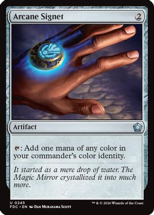 Image of Arcane Signet (0245) (FDC-245) - Commander: Foundations