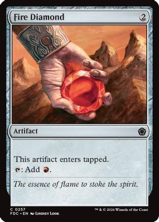 Image of Fire Diamond (FDC-257) - Commander: Foundations
