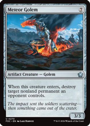 Image of Meteor Golem (FDC-270) - Commander: Foundations