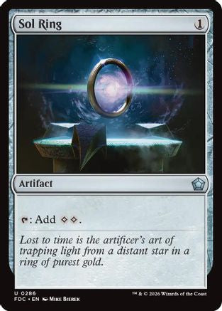 Image of Sol Ring (0286) (FDC-286) - Commander: Foundations