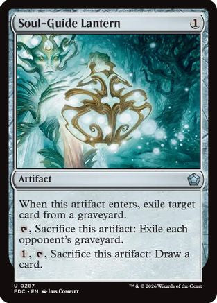 Image of Soul-Guide Lantern (FDC-287) - Commander: Foundations