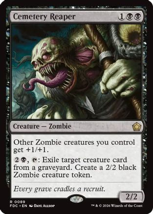 Image of Cemetery Reaper (FDC-089) - Commander: Foundations