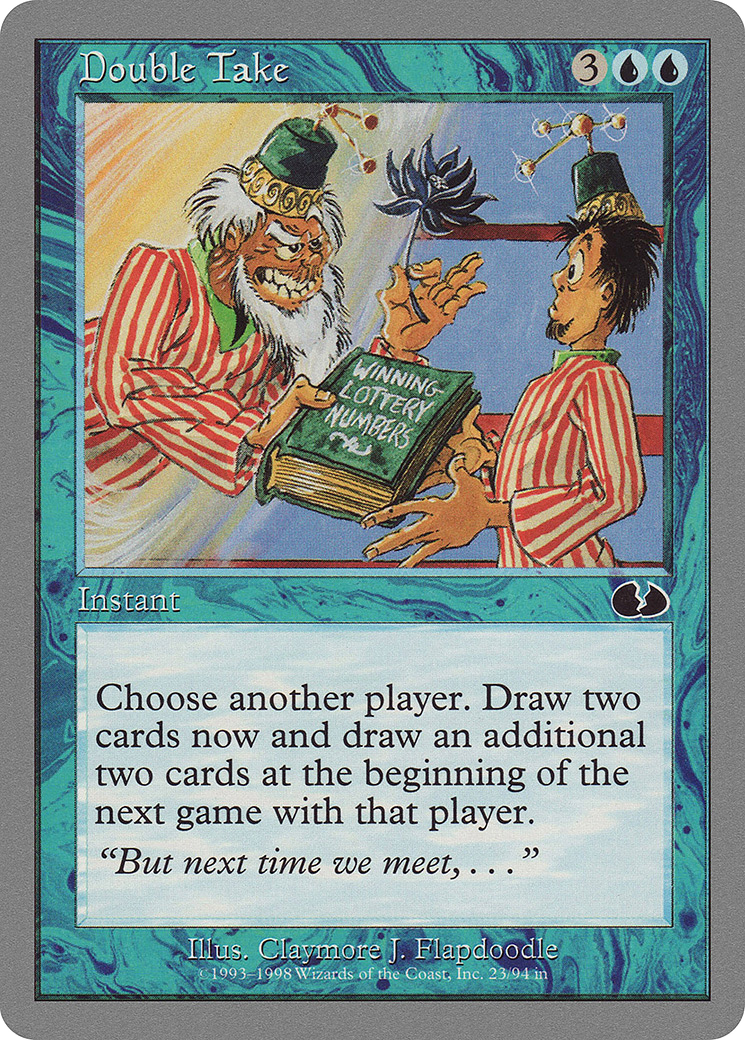 Image of Double Take (UGL-023) - Unglued