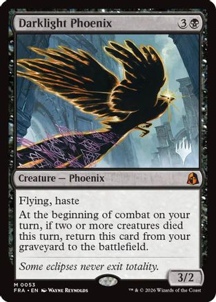 Image of Darklight Phoenix (PPFRA-053) - Promo Pack: Reality Fracture