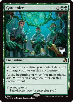 Image of Gardenize (PPFRA-103) - Promo Pack: Reality Fracture Foil