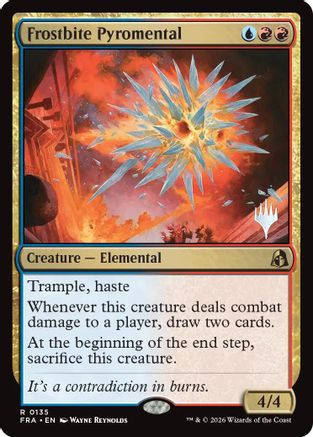 Image of Frostbite Pyromental (PPFRA-135) - Promo Pack: Reality Fracture Foil