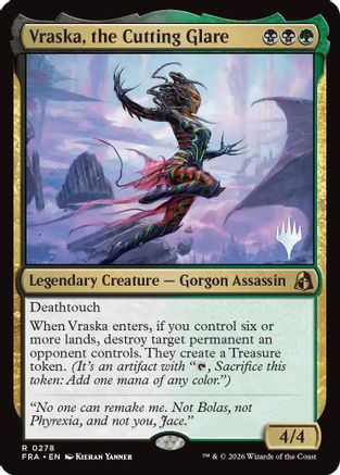 Image of Vraska, the Cutting Glare (PPFRA-278) - Promo Pack: Reality Fracture