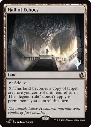 Image of Hall of Echoes (PPFRA-179) - Promo Pack: Reality Fracture Foil