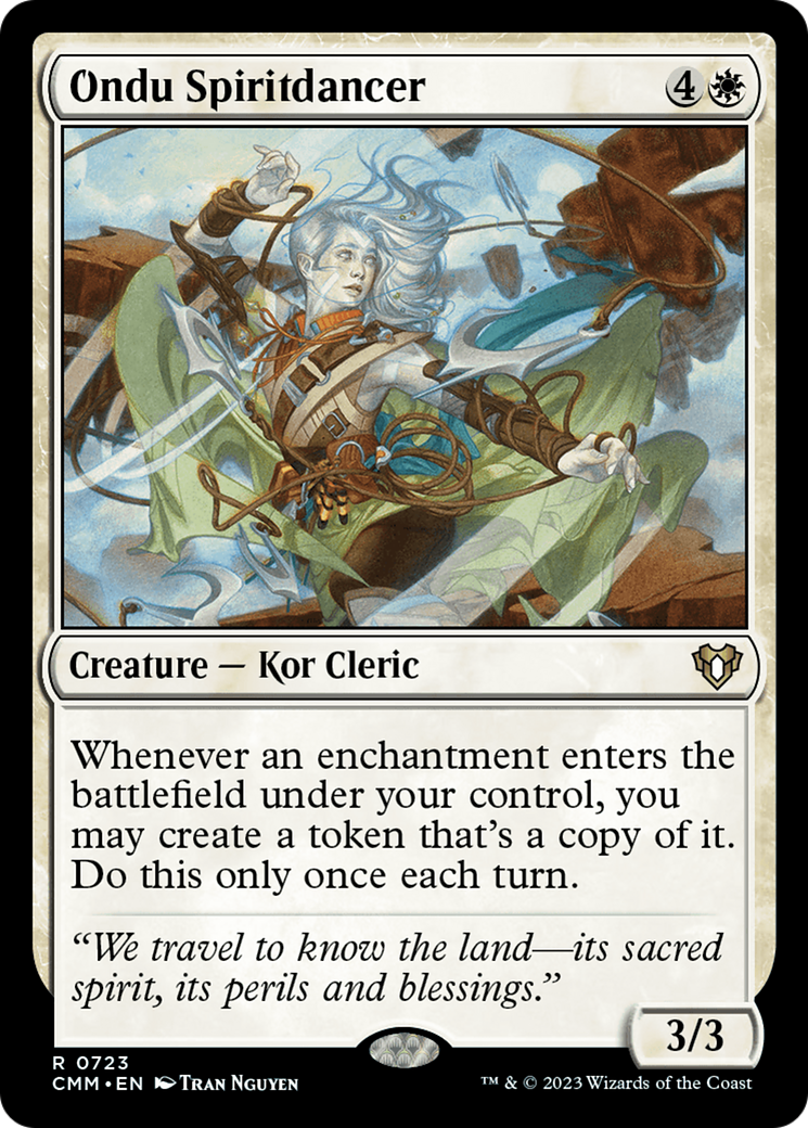 Image of Ondu Spiritdancer (CMM-723) - Commander Masters