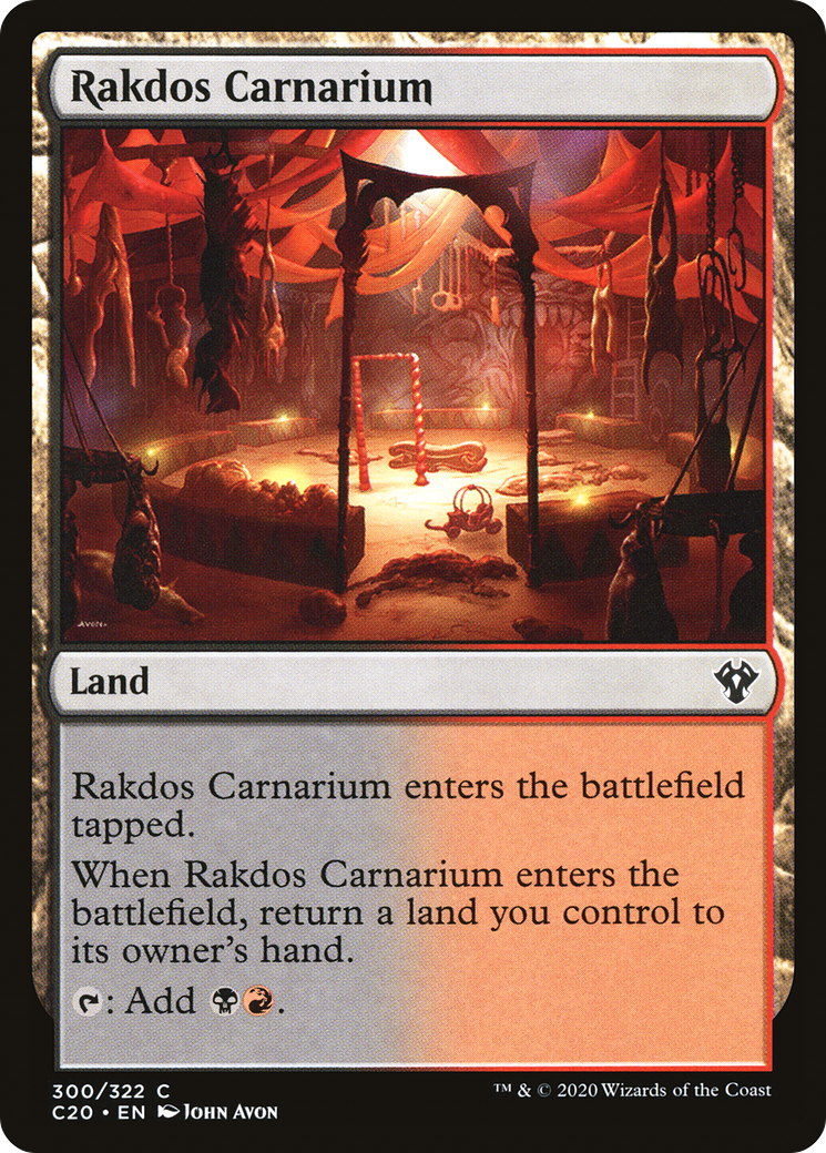 Image of Rakdos Carnarium (C20-300) - Commander 2020