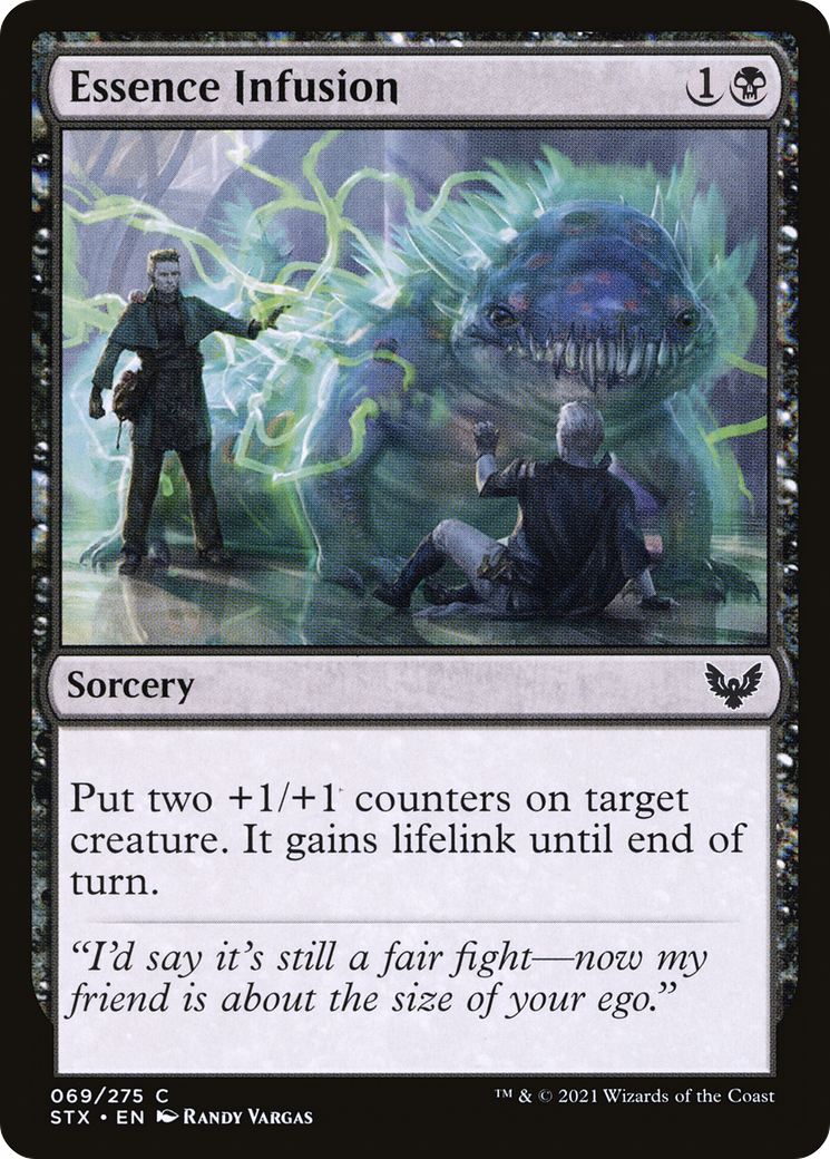 Image of Essence Infusion (STX-069) - Strixhaven: School of Mages Foil