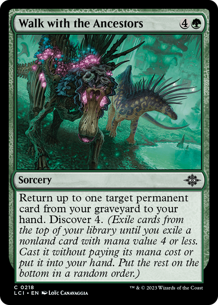 Image of Walk with the Ancestors (LCI-218) - The Lost Caverns of Ixalan