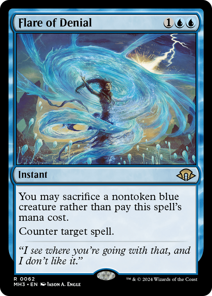 Image of Flare of Denial (MH3-062) - Modern Horizons 3 Foil