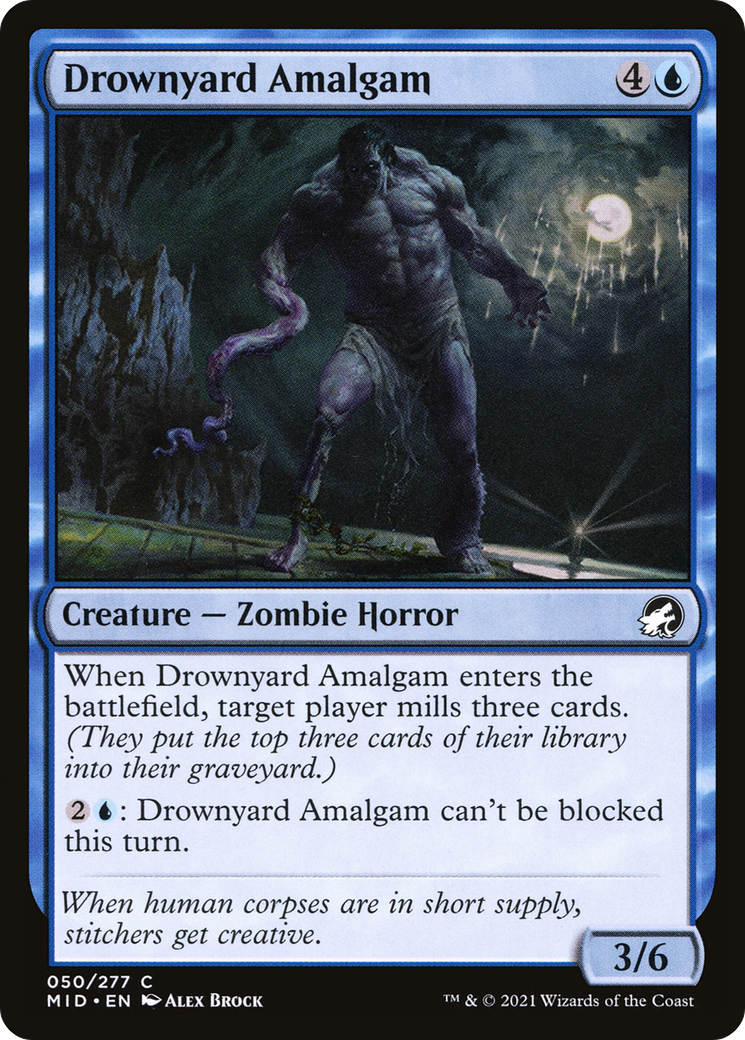 Image of Drownyard Amalgam (MID-050) - Innistrad: Midnight Hunt