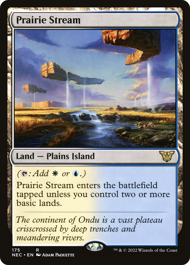 Image of Prairie Stream (NEC-175) - Neon Dynasty Commander