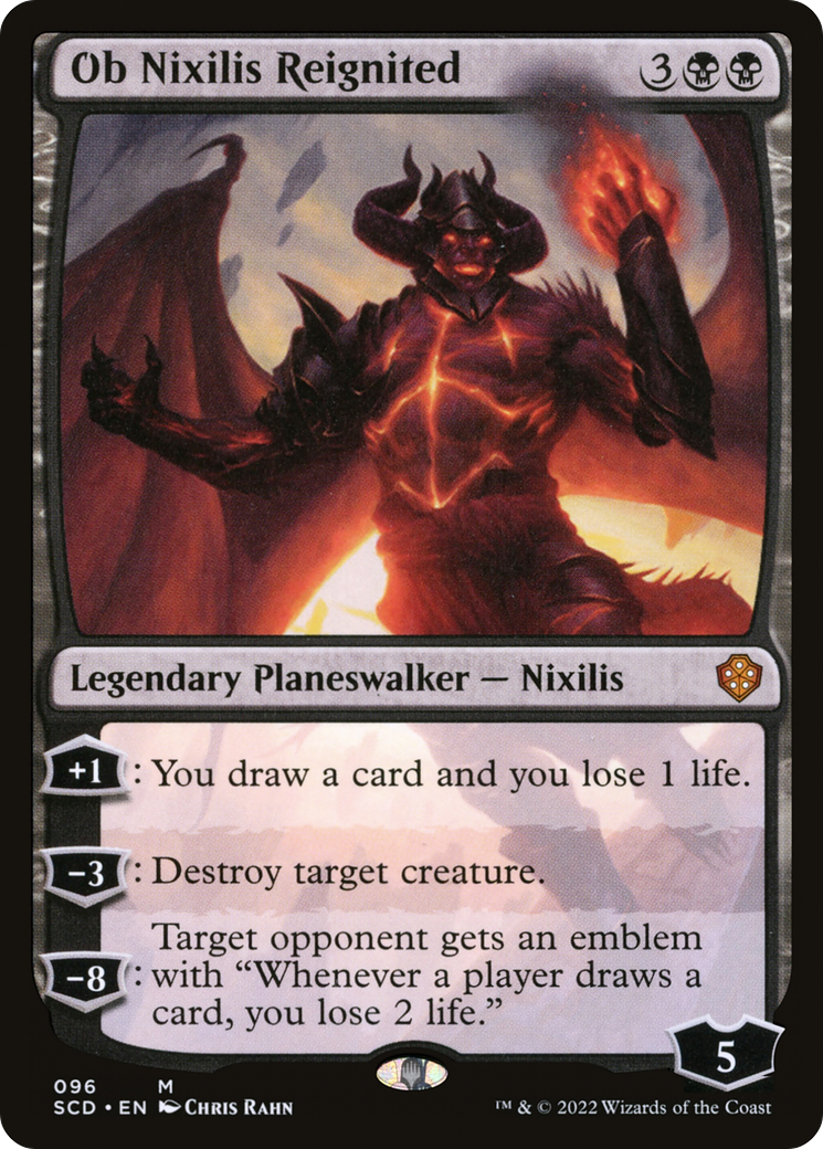 Image of Ob Nixilis Reignited (SCD-096) - Starter Commander Decks