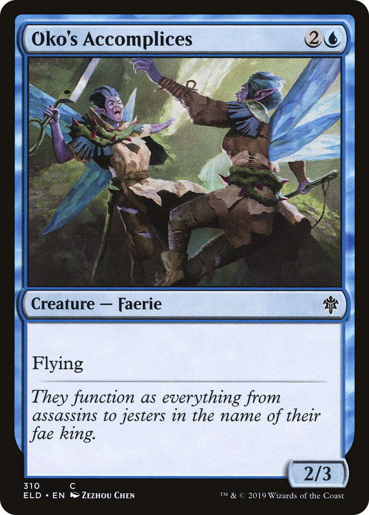 Image of Oko's Accomplices (ELD-310) - Throne of Eldraine