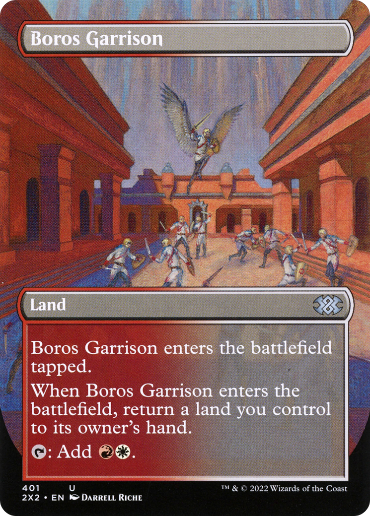 Image of Boros Garrison (Borderless) (2X2-401) - Double Masters 2022 (Borderless)