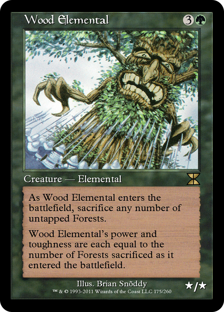 Image of Wood Elemental (ME4-175) - Masters Edition IV