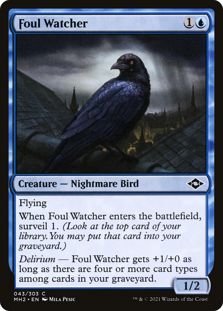 Image of Foul Watcher (MH2-043) - Modern Horizons 2