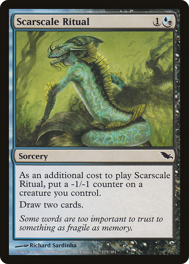 Image of Scarscale Ritual (SHM-175) - Shadowmoor