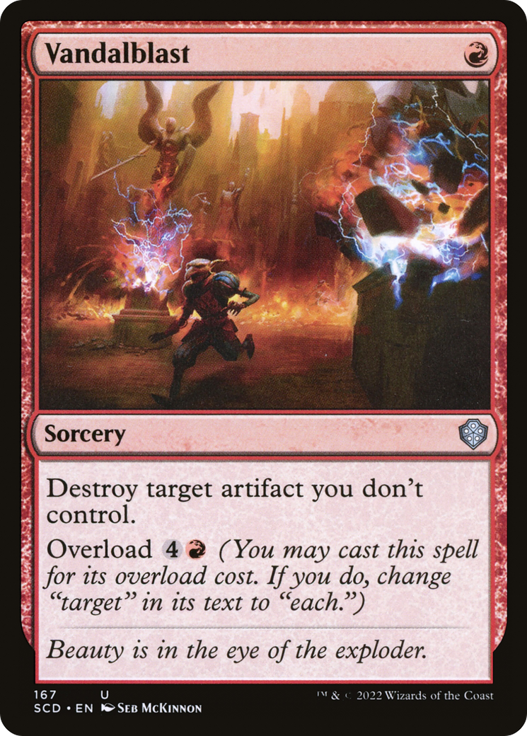 Image of Vandalblast (SCD-167) - Starter Commander Decks